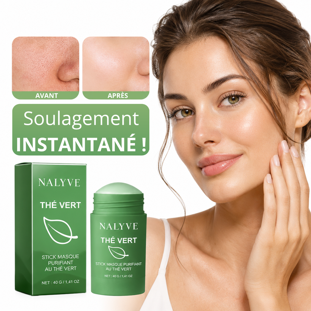 Stick masque purifiant au thé vert